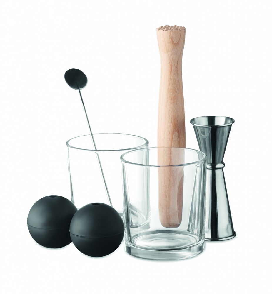 Logotrade corporate gifts photo of: Set of 7 pieces cocktail set